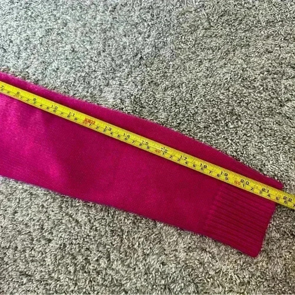 CO Women's V-Neck Sweater in Vibrant Pink - Picture 11 of 11